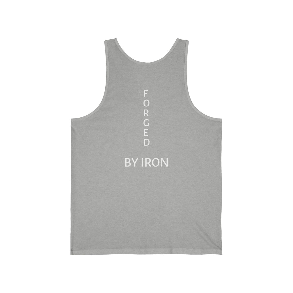 Iron Ascent Workout Tank — 'Forged by Iron' Gym Tank Top