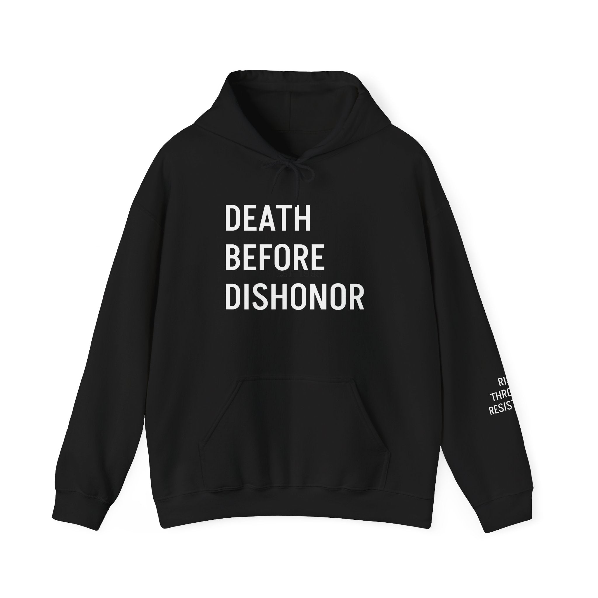 Death Before Dishonor Hoodie — Iron Ascent Fitness Pullover