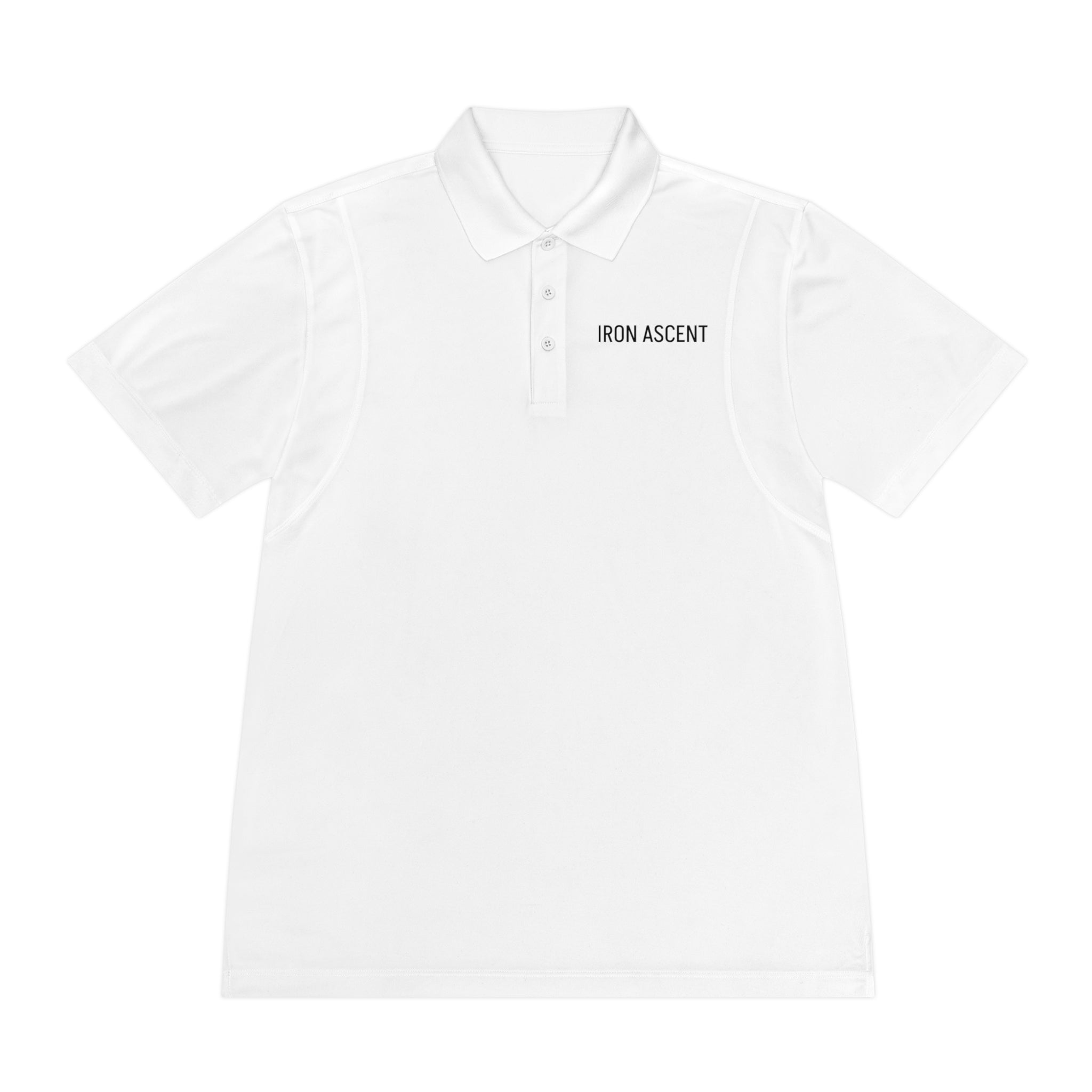 Iron Ascent Men's Sport Polo Shirt — Lightweight Athletic Golf & Training Top