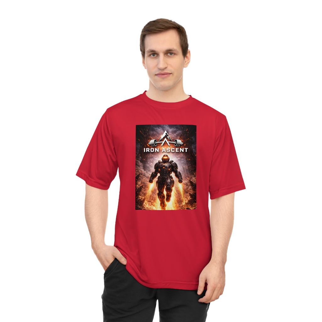 Iron Ascent Performance Tee — "Forged by Iron" Graphic
