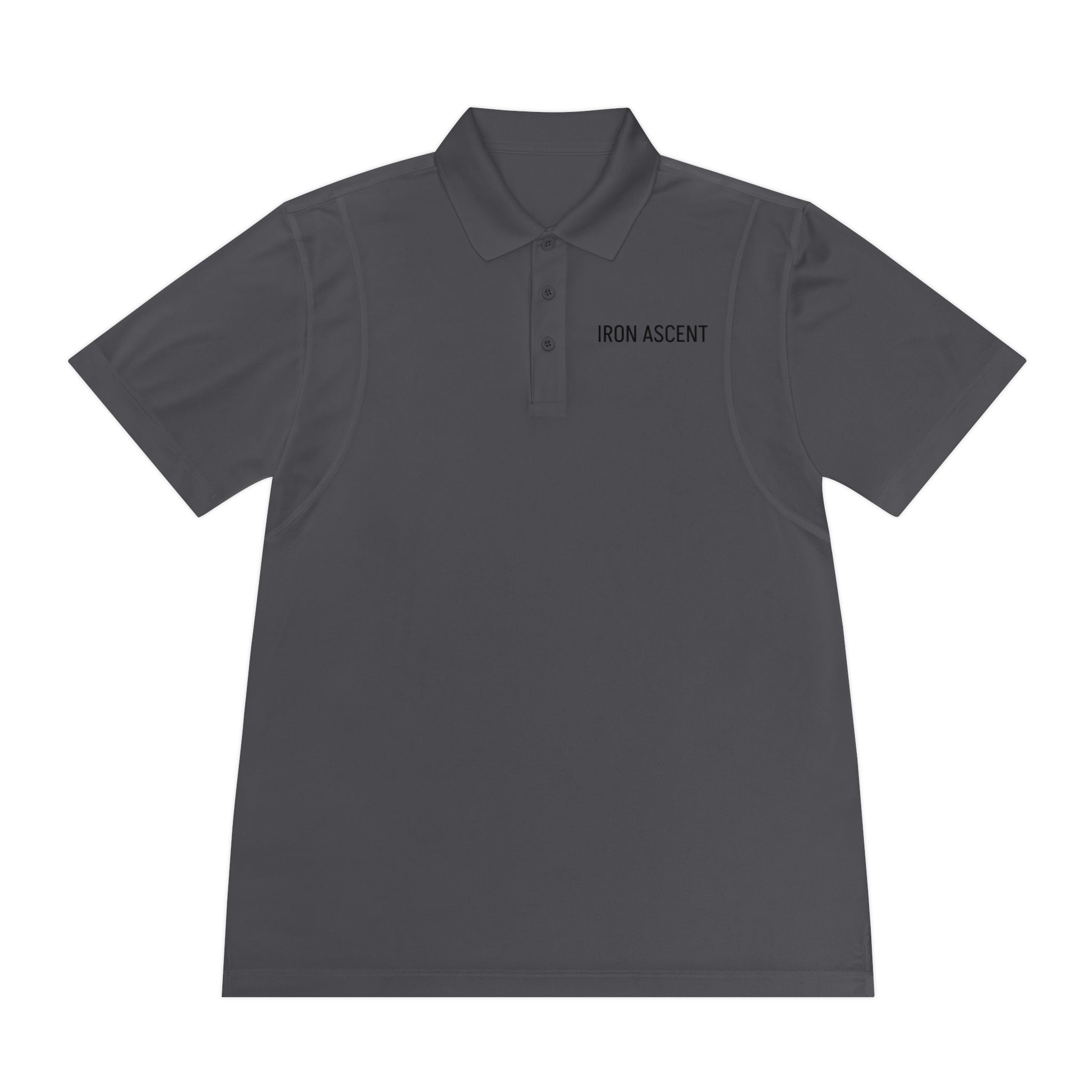 Iron Ascent Men's Sport Polo Shirt — Lightweight Athletic Golf & Training Top