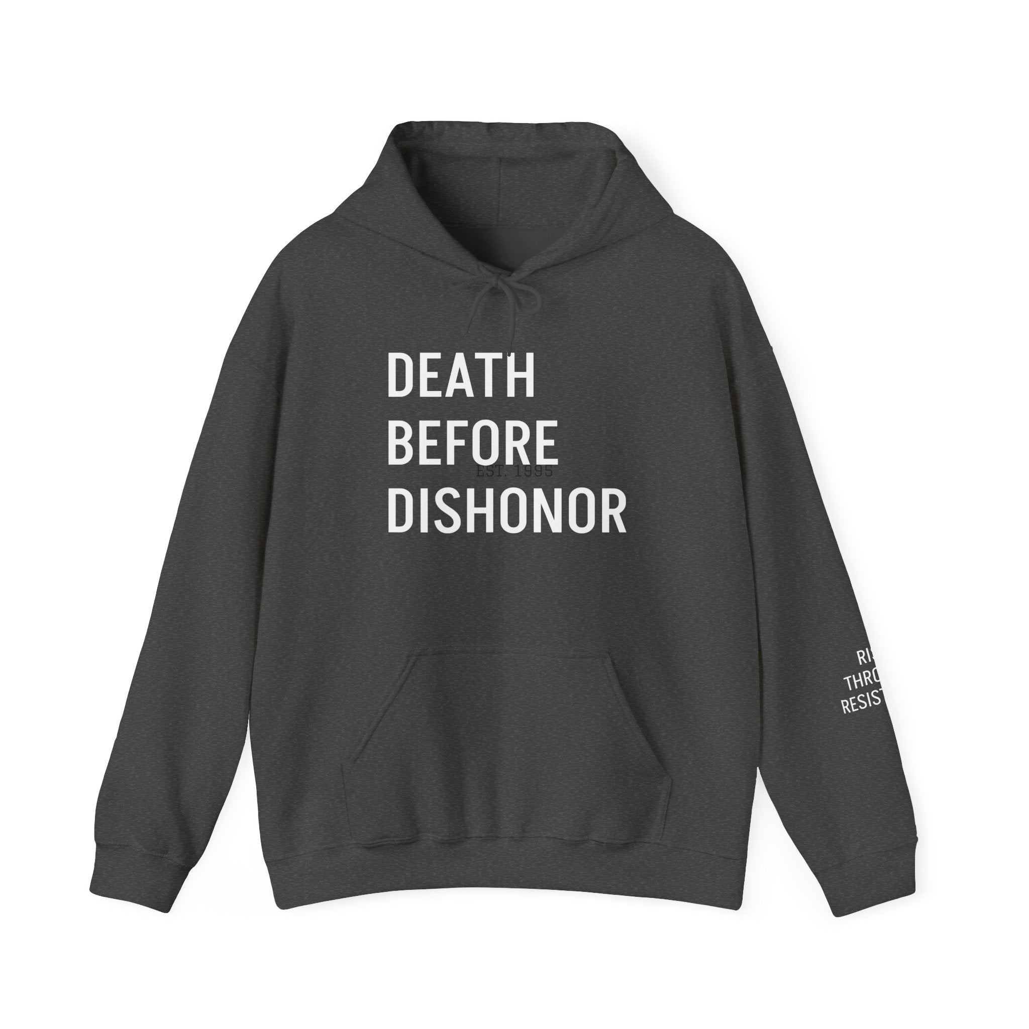 Death Before Dishonor Hoodie — Iron Ascent Fitness Pullover