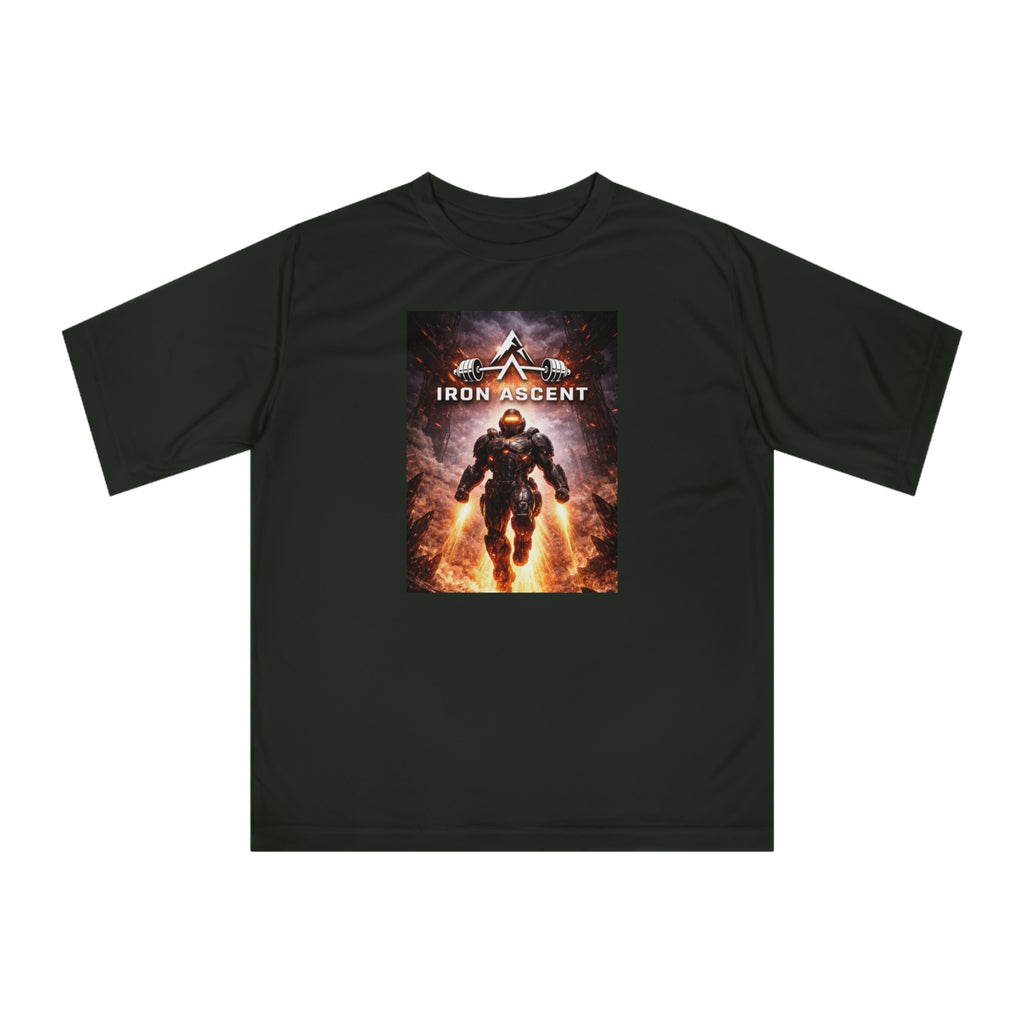 Iron Ascent Performance Tee — "Forged by Iron" Graphic
