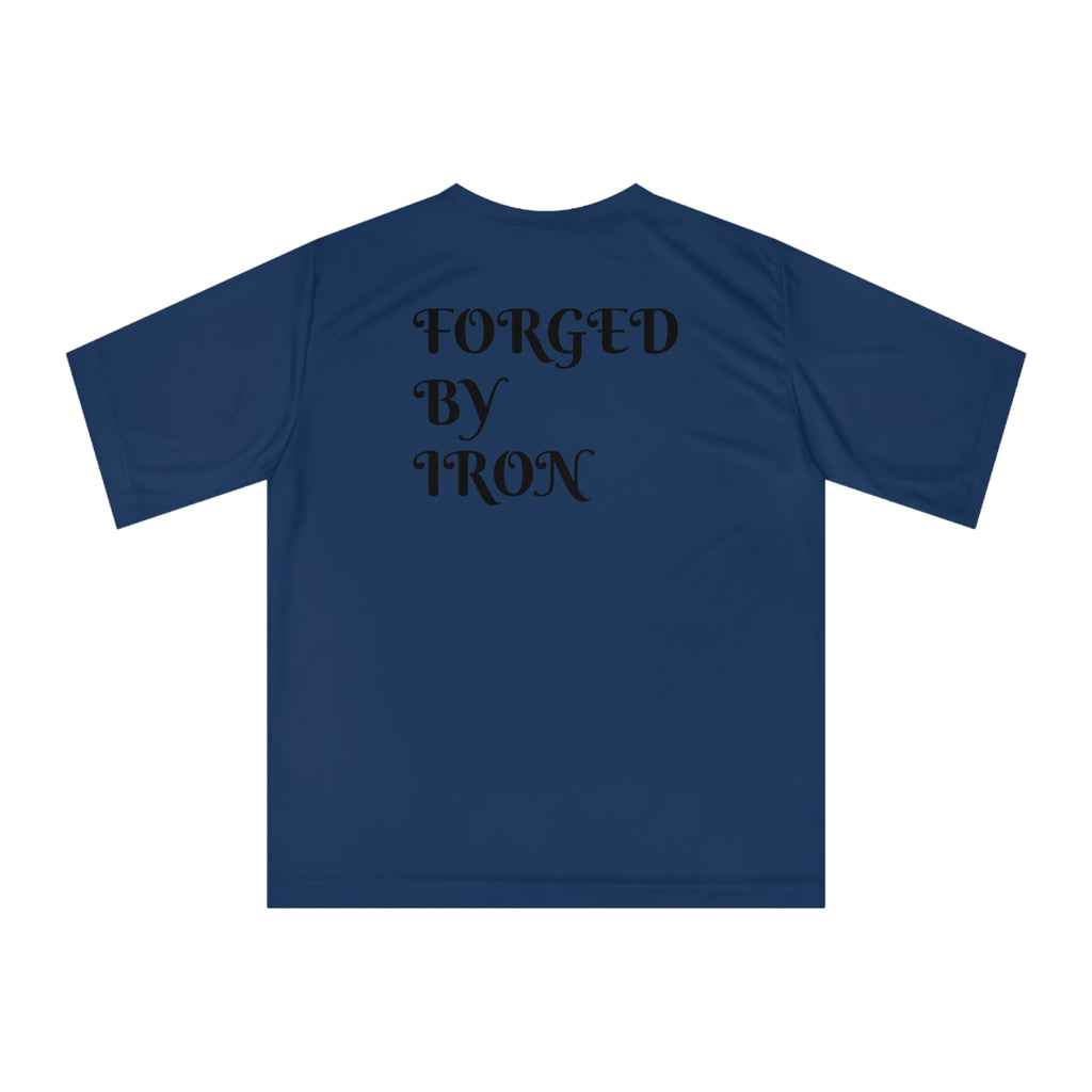 Iron Ascent Performance Tee — "Forged by Iron" Graphic