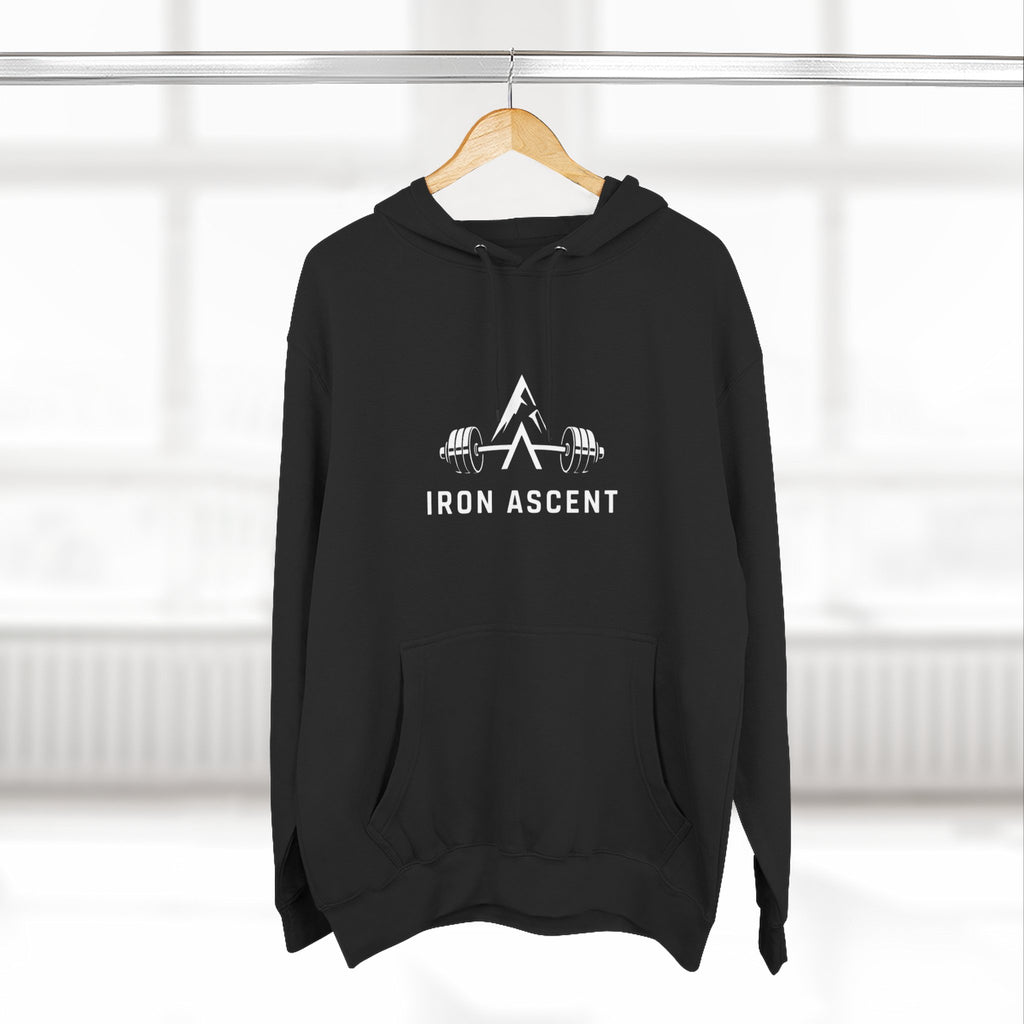 Iron Ascent Hoodie — Minimal Mountain Female Pullover