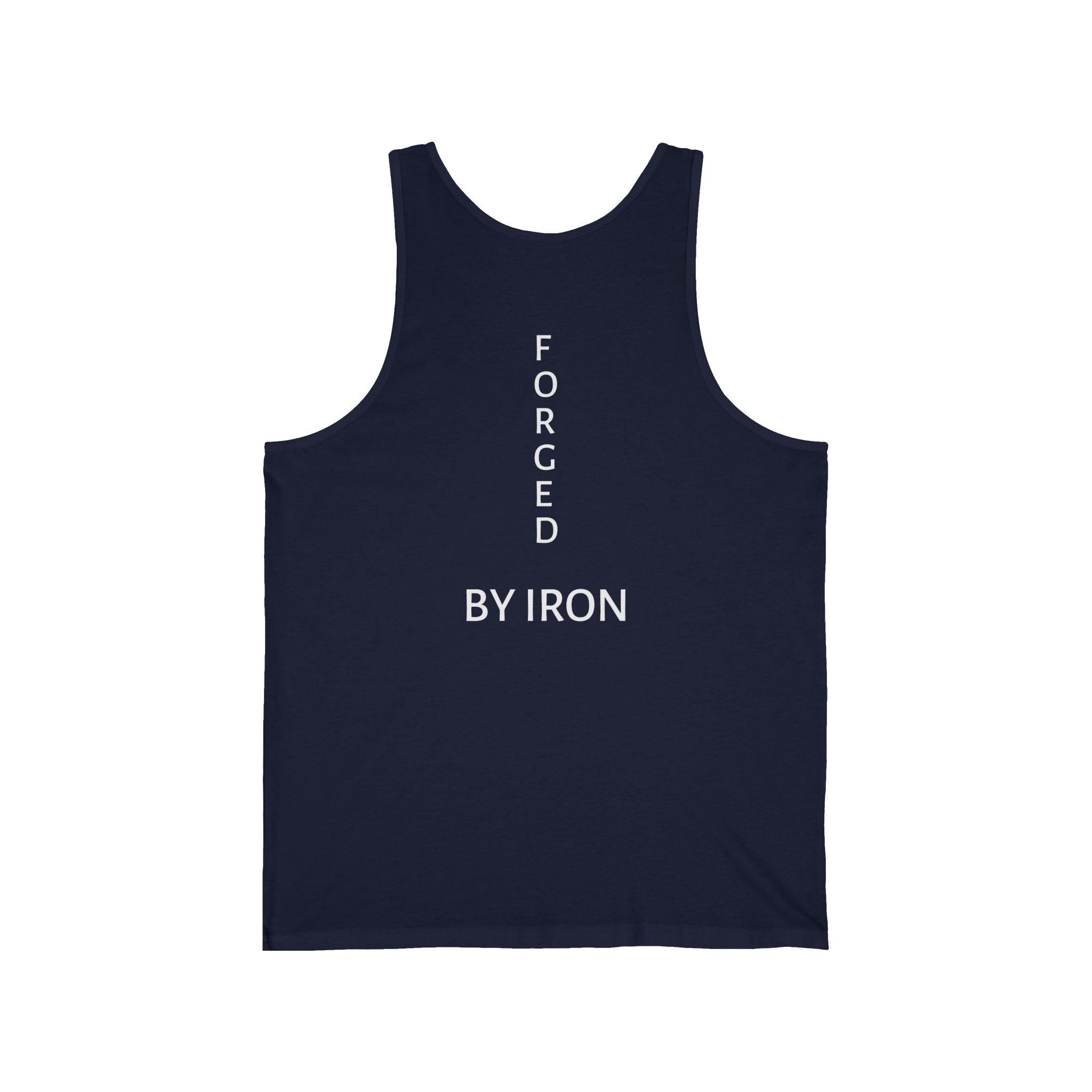 Iron Ascent Workout Tank — 'Forged by Iron' Gym Tank Top