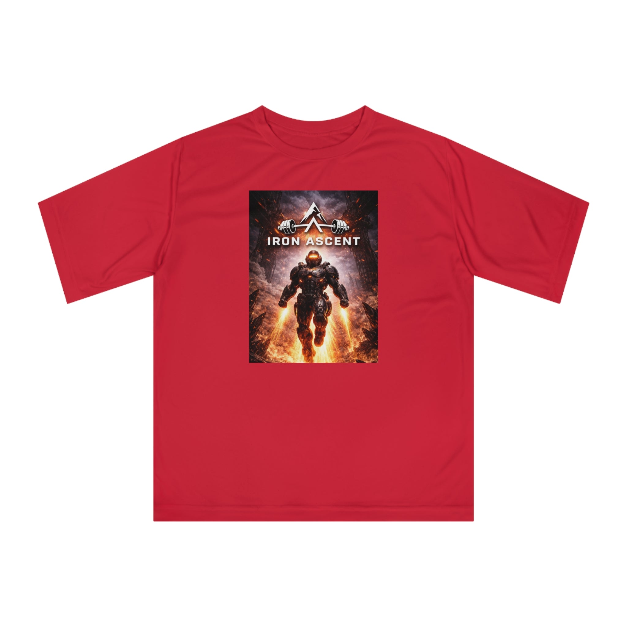 Iron Ascent Performance Tee — "Forged by Iron" Graphic