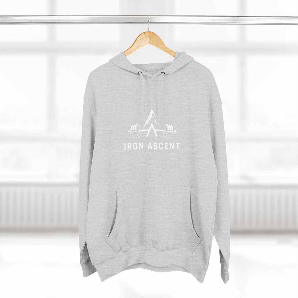 Iron Ascent Hoodie — Minimal Mountain Female Pullover