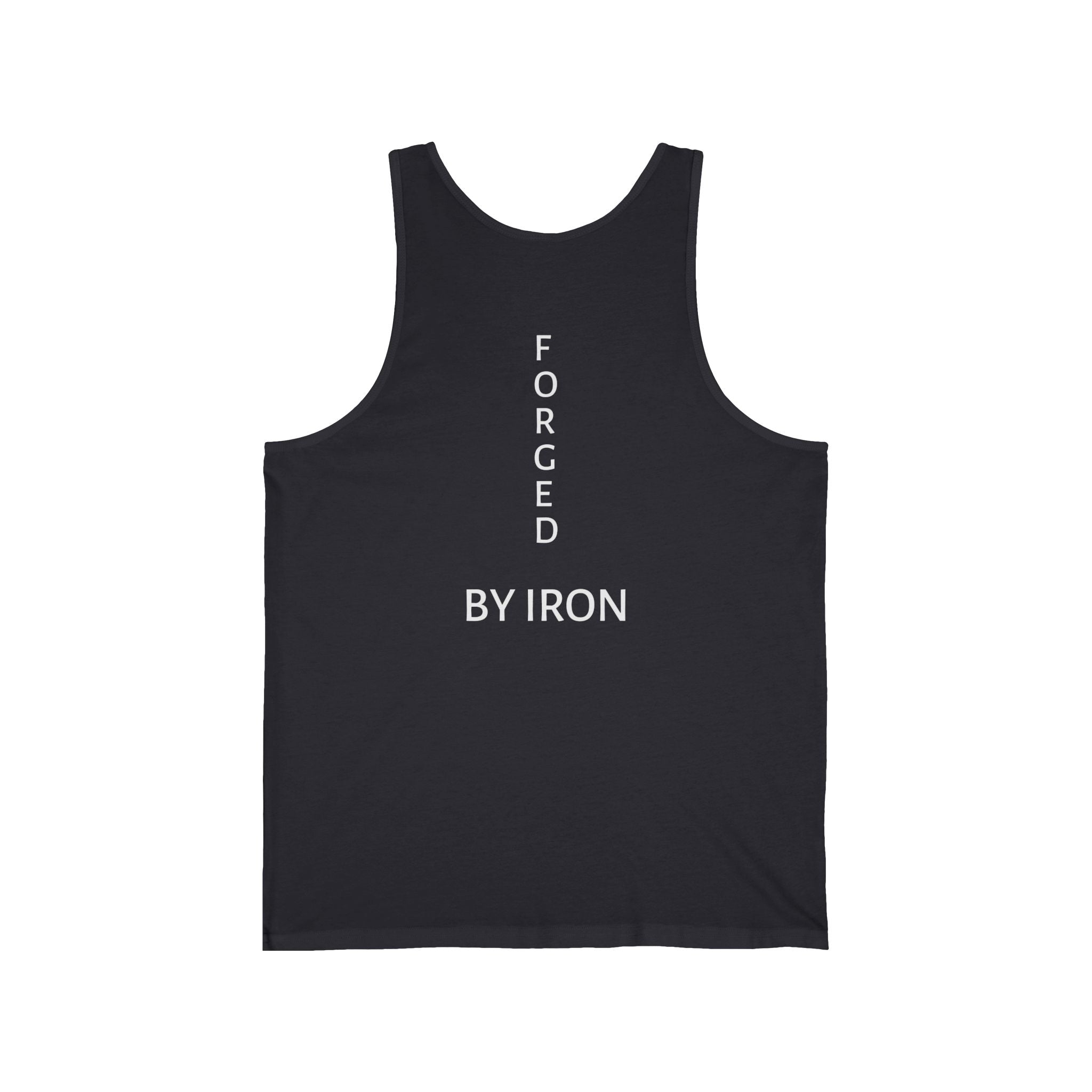 Iron Ascent Workout Tank — 'Forged by Iron' Gym Tank Top