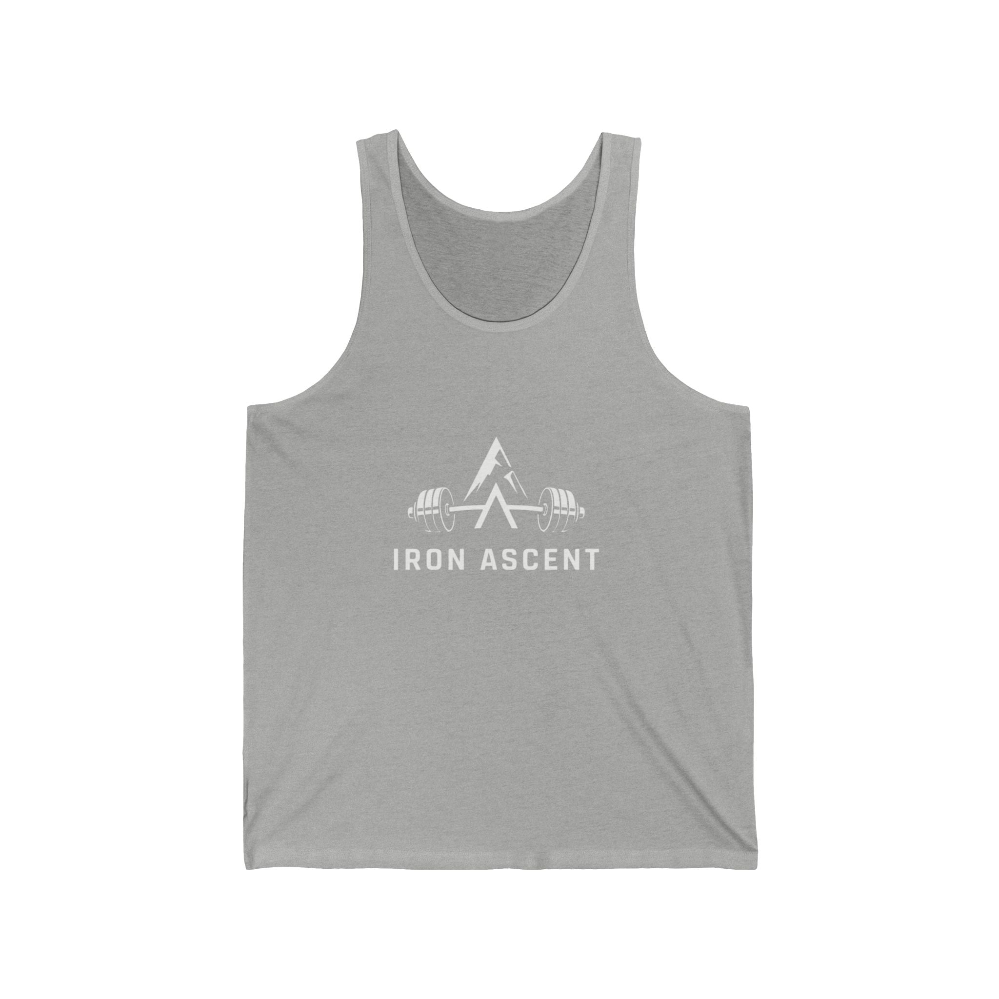 Iron Ascent Workout Tank — 'Forged by Iron' Gym Tank Top