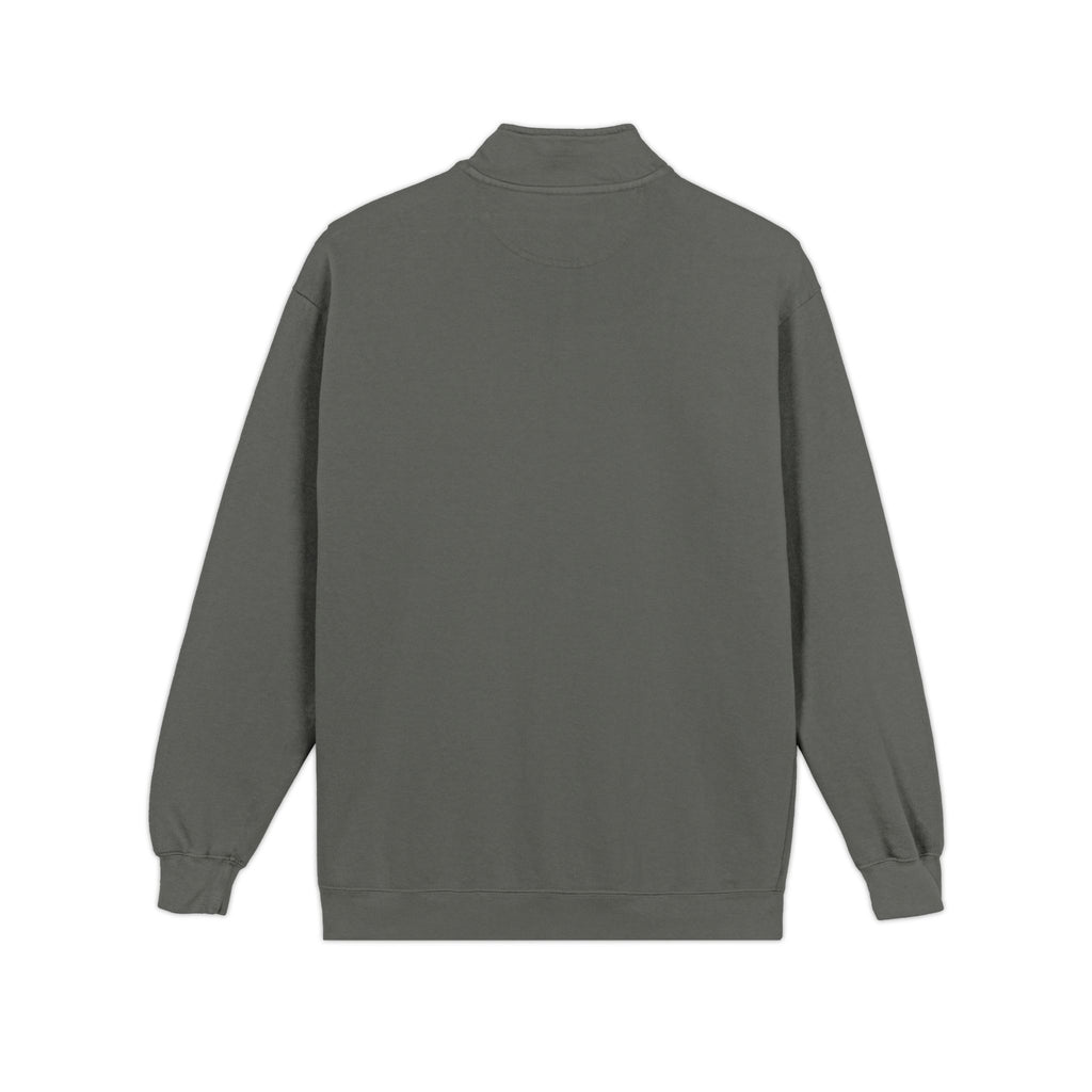 Quarter-Zip Sweatshirt — Moon Ridge Minimal Logo