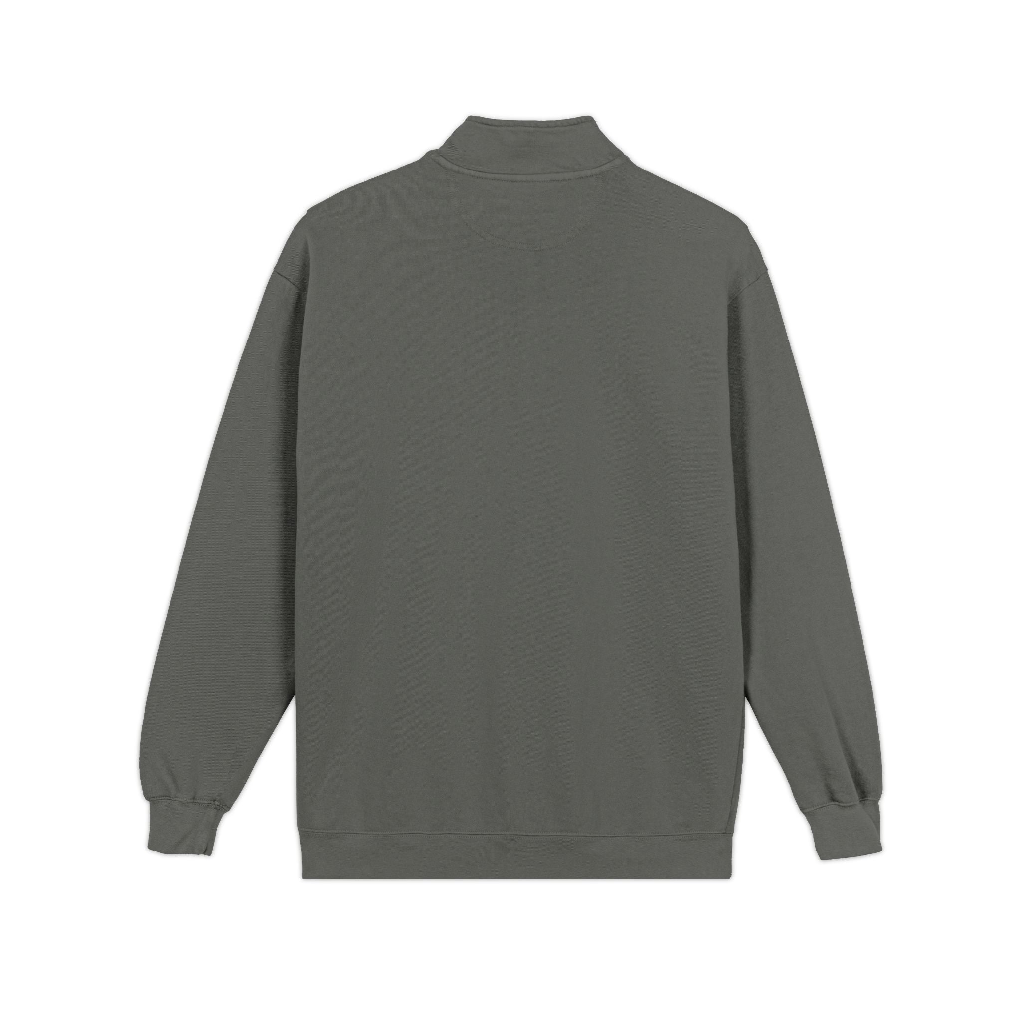 Quarter-Zip Sweatshirt — Moon Ridge Minimal Logo