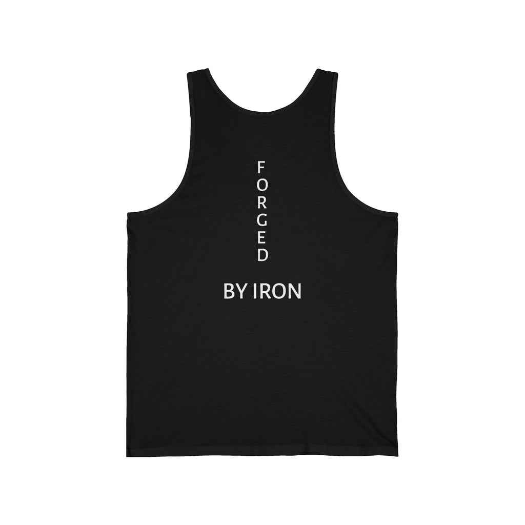 Iron Ascent Workout Tank — 'Forged by Iron' Gym Tank Top